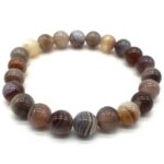 Bracelet Agate Botswana - 8mm - Pro'Herbes