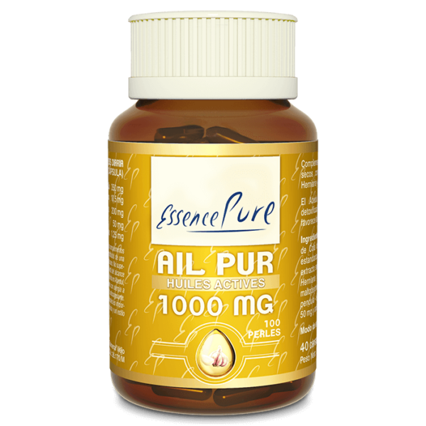 Ail pur - 1000 mg - 100 perles - Essence pure