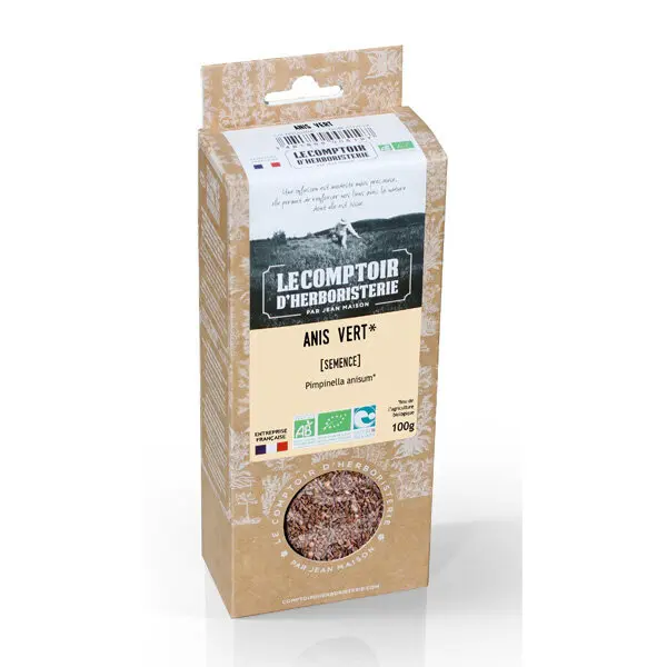 Anis vert - Graine - 100 g - Comptoir d'herboristerie