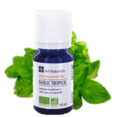 Huile essentielle de basilic tropical - Ad Naturam - 10 ml