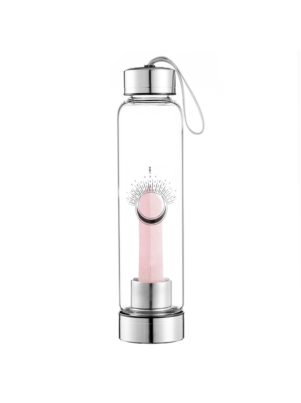 Bouteille en verre quartz rose - 50cl - Omsae