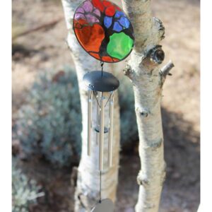 Carillon à vent attrape soleil - 46 cm - Omsae