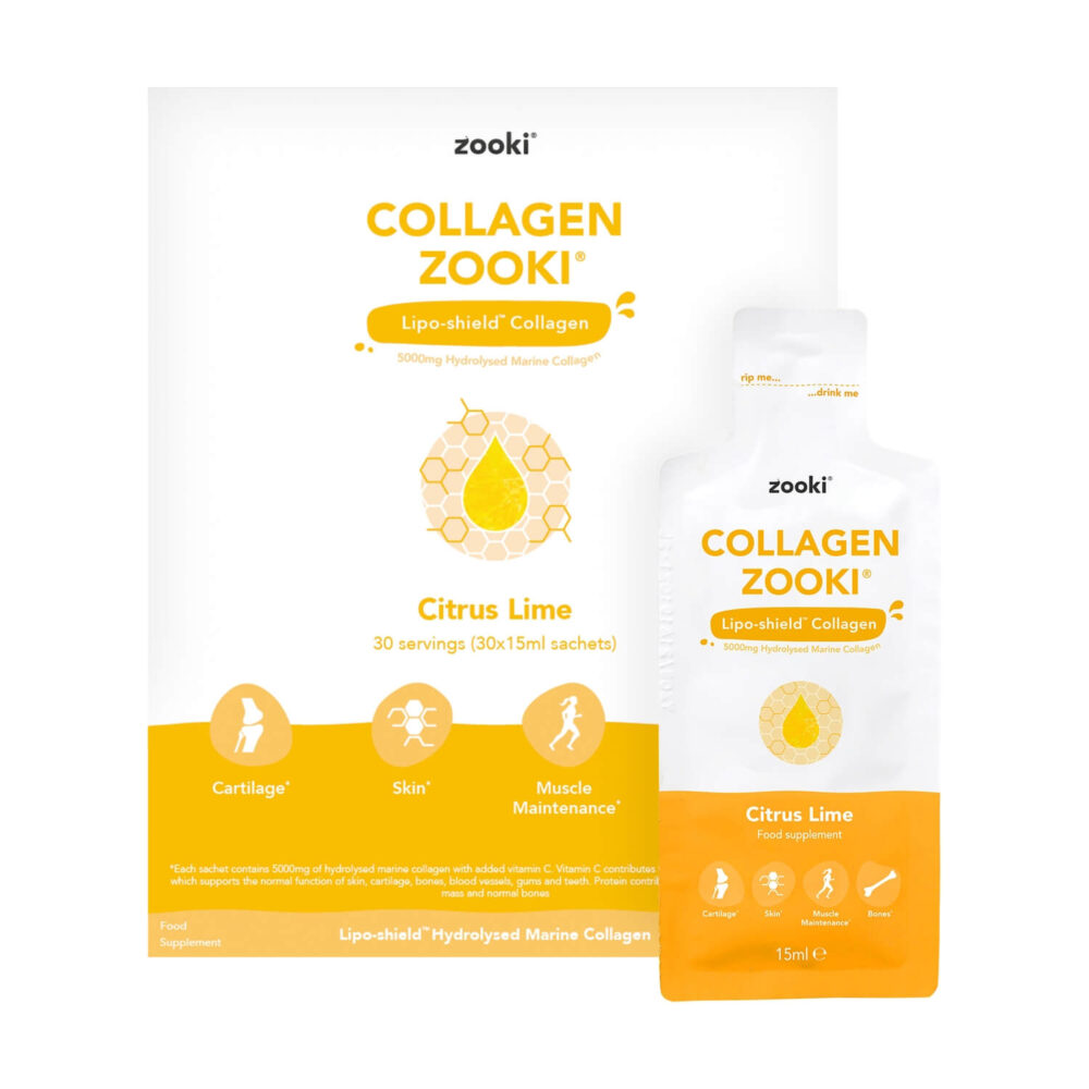 Collagène marin liposomal - 14 sachets de 15 ml - Zooki