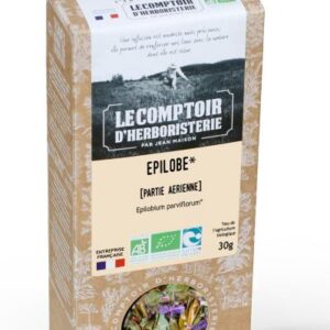 Epilobe parties aériennes - 30g - Vrac - Le comptoir d'herboristerie - Hormones masculines - Prostate - Vessie