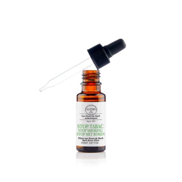 Elixir de bach stop tabac - Flacon pipette 20 lm - Elixir & co