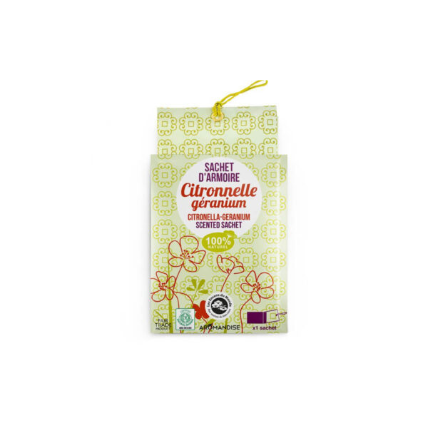 Sachets pour le linge - Encens d'été - 1 sachet - Aromandise