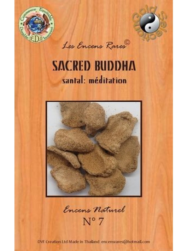 Encens Sacred buddha - Santal Méditation - Encens rares - 25g - DG diffusion