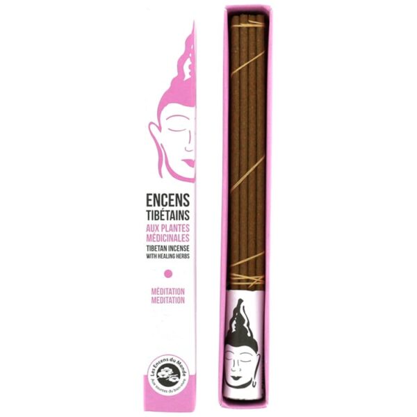 Encens tibétain Bouddha Méditation - 16 bâtonnets - Aromandise