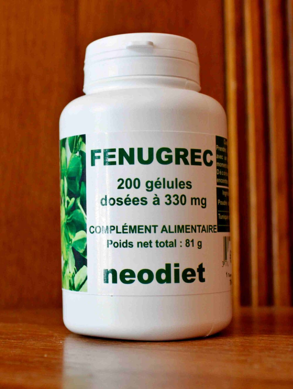 Fenugrec - 200 gélules - Neodiet