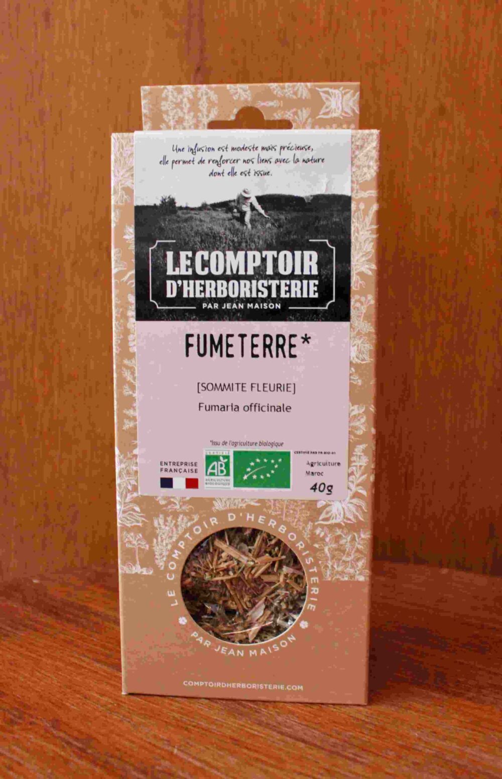 Fumeterre - sommités fleuries - 40 g - Le comptoir d'herboristerie