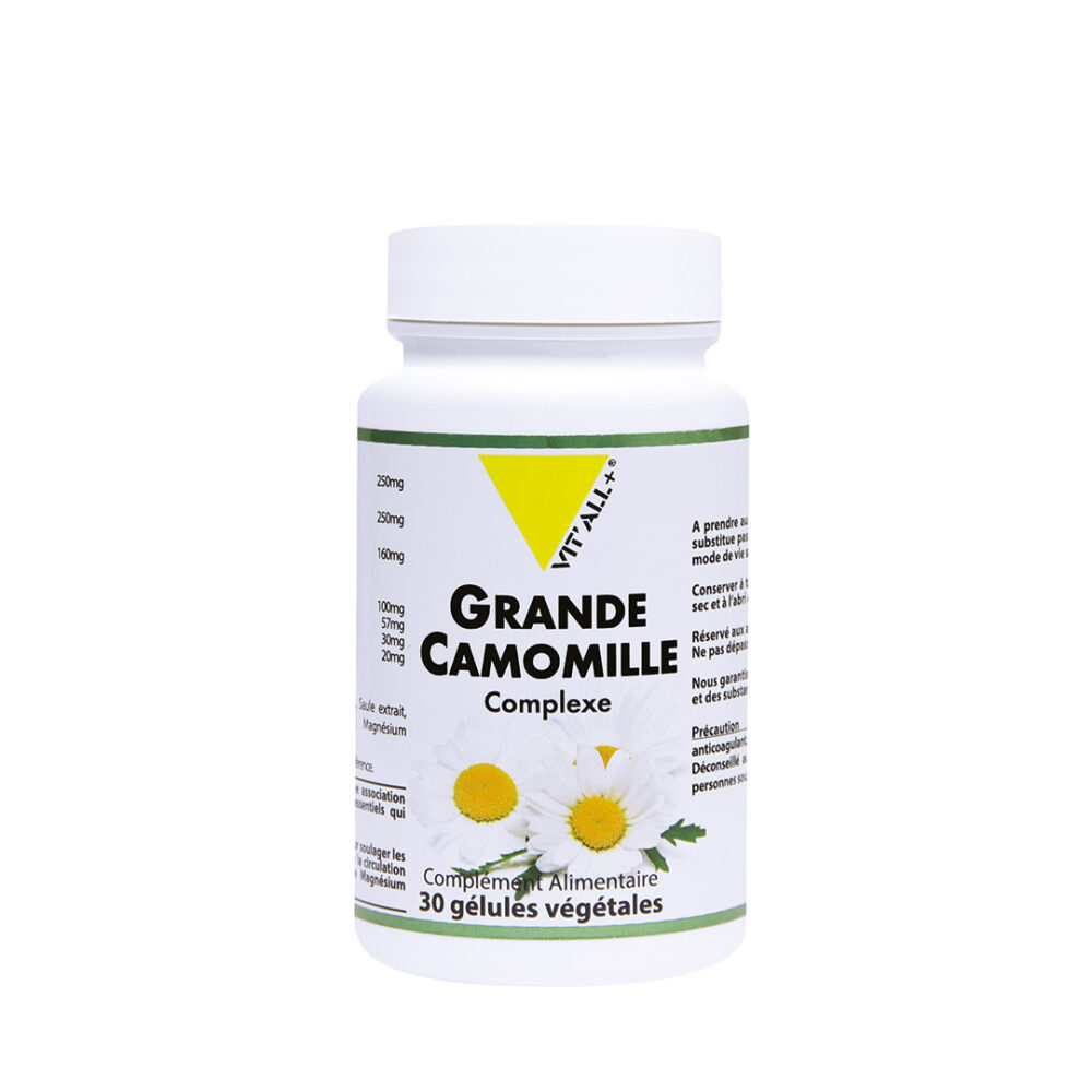 Grande camomille complexe - 30 gélules - Vitall+