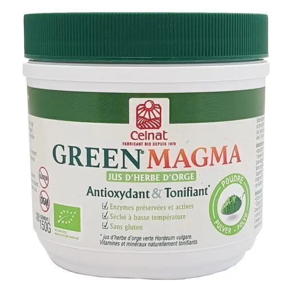 Green magma - 150g - Celnat - Energie-fatigue - Les compléments alimentaires