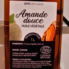 Huile végétale d'amande douce - 1 litre - GPH diffusion - Corps