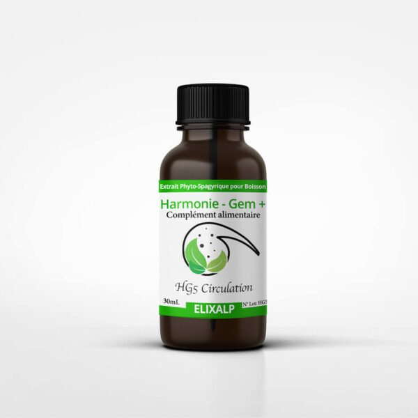 Harmonie Gem + Circulation - 30 ml - Elixalp - circulation