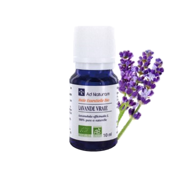 Huile essentielle de lavande vraie - 10 ml - Ad Naturam - Sommeil