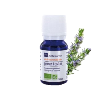 Huile essentielle de romarin à cinéole - 10 ml - AD naturam - Les huiles essentielles