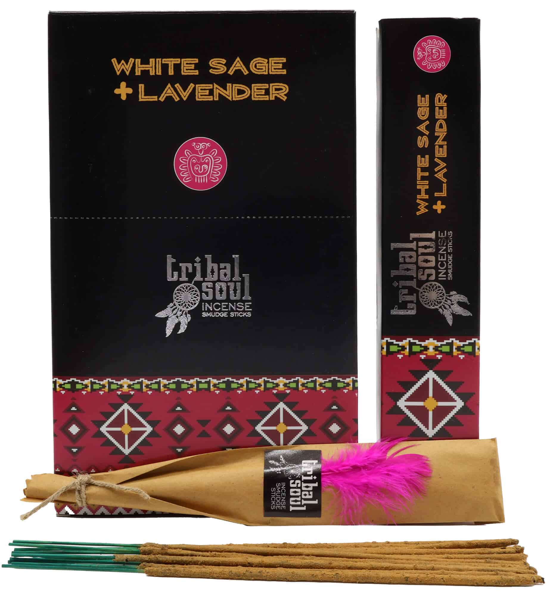 Encens Sauge blanche et Lavande - Tribal Soul