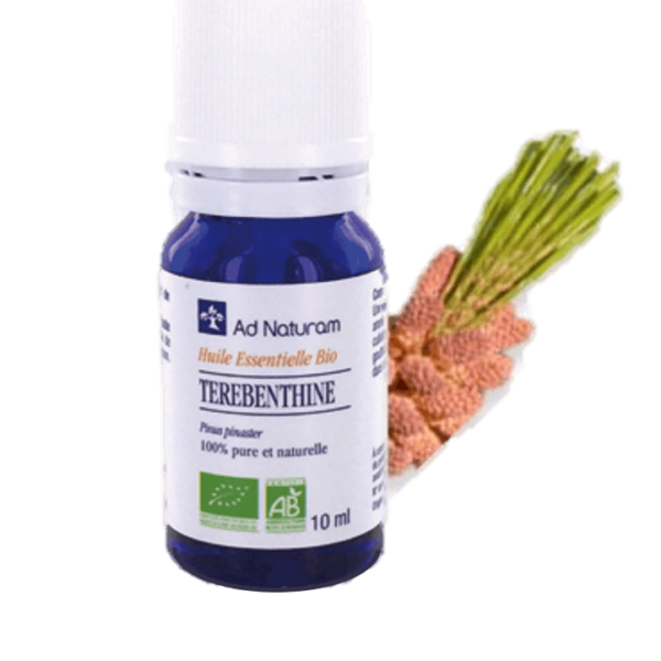 Huile essentielle de térébenthine - 10 ml - AD naturam - Poumons