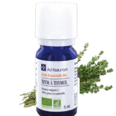 Thym à thymol - 5 ml - AD naturam - Les huiles essentielles - Poumons