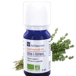Thym à thymol - 5 ml - AD naturam - Les huiles essentielles - Poumons