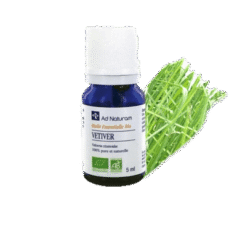 Huile essentielle de Vétiver - 10 ml - AD naturam - Les huiles essentielles