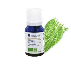 Huile essentielle de Vétiver - 10 ml - AD naturam - Les huiles essentielles