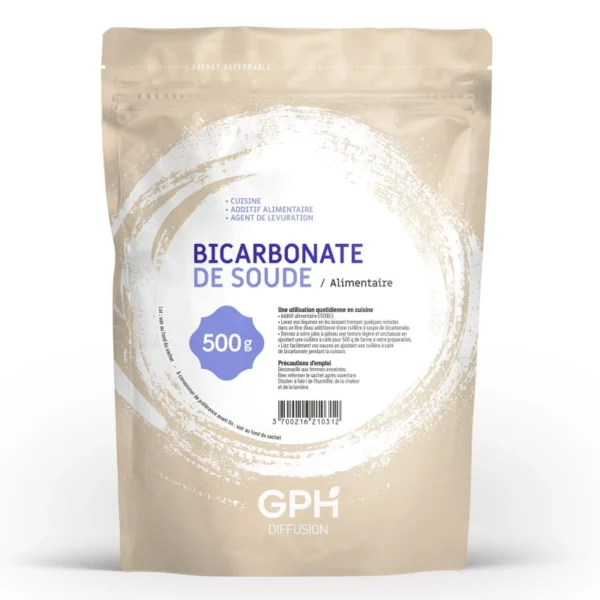 Bicarbonate de soude - 500g - GPH