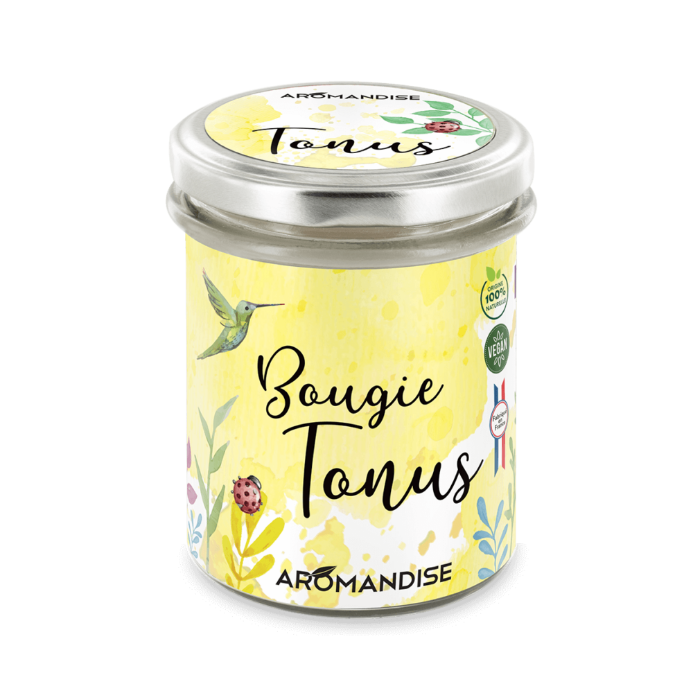 Bougie tonus - 150g - Aromandise