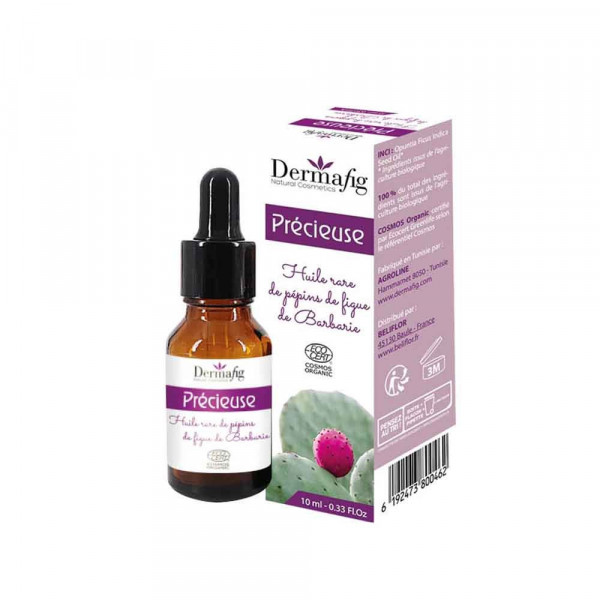 Huile de pépins de figue de barbarie - 10 ml - Dermafig - Visage