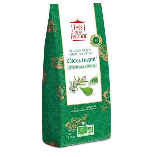 Détox du Levant infusion bio - Vrac 60g - Les thés de la pagode