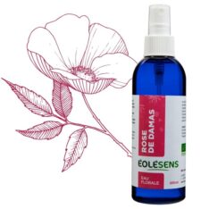Eau florale de rose de Damas - Flacon spray 200 ml - Eolésens