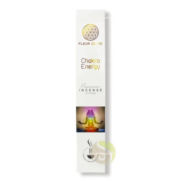 Encens fleur de vie Chakra energy - 14 bâtonnets - Esoterix