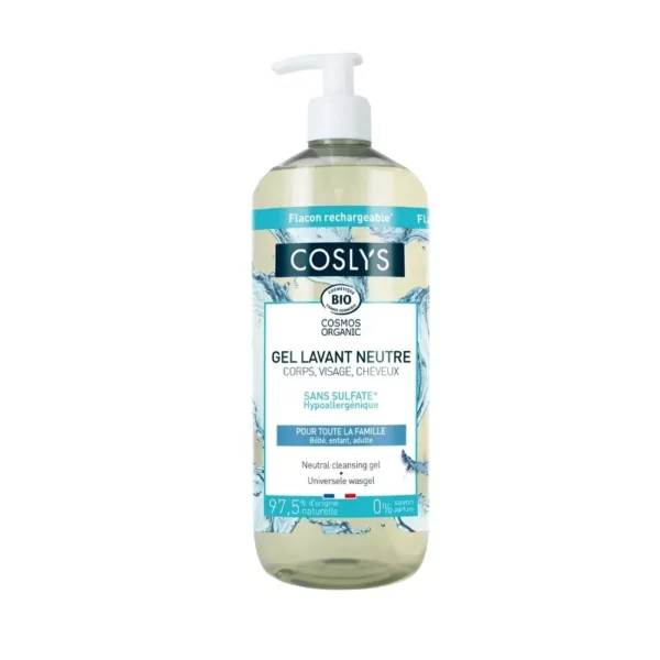 Gel lavant neutre - 1 litre - Coslys