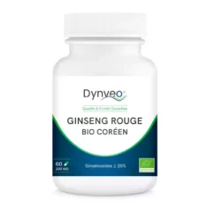 Ginseng rouge panax - 60 gélules - Dynveo