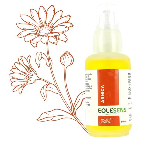 Huile végétale d'arnica - 50 ml - Eolesens