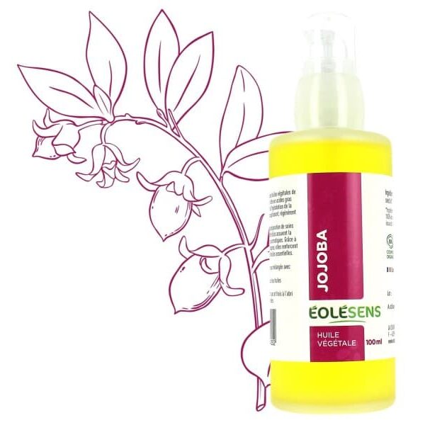 Huile végétale de jojoba - 100 ml - Eolesens