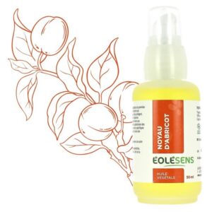 Huile végétale de noyaux d'abricot - 50 ml - Eolesens - Les huiles végétales - Visage