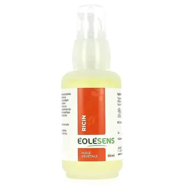 huile végétale de ricin - 50 ml - Eolesens - Hygiène et cosmétiques - Les huiles végétales