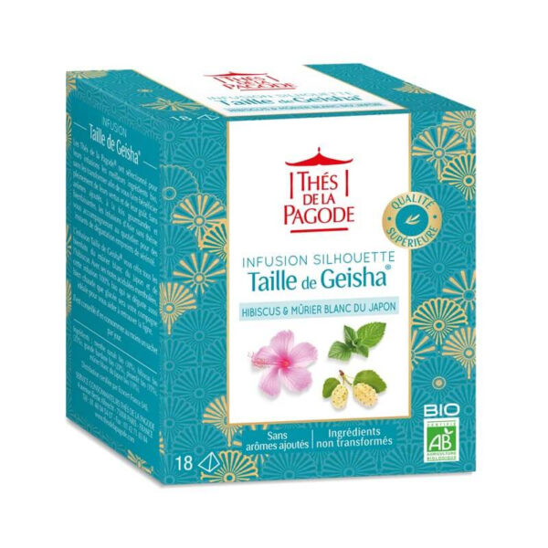 Taille de Geisha infusion silhouette - 18 infusettes - Les thés de la pagoe