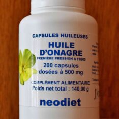 Huile d'onagre - 200 capsules - Néodiet - Hormones féminines