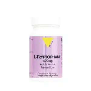 L-Tryptophane - 30 gélules - Vitall+ - Les acides aminés