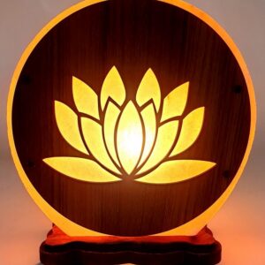 Lampe de sel Lotus - Esoterra -