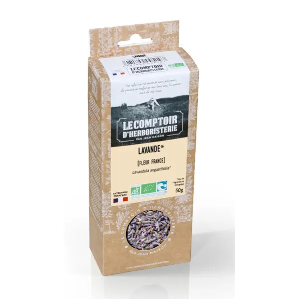 Lavande fleurs vrac - 50 g - Le comptoir d'herboristerie