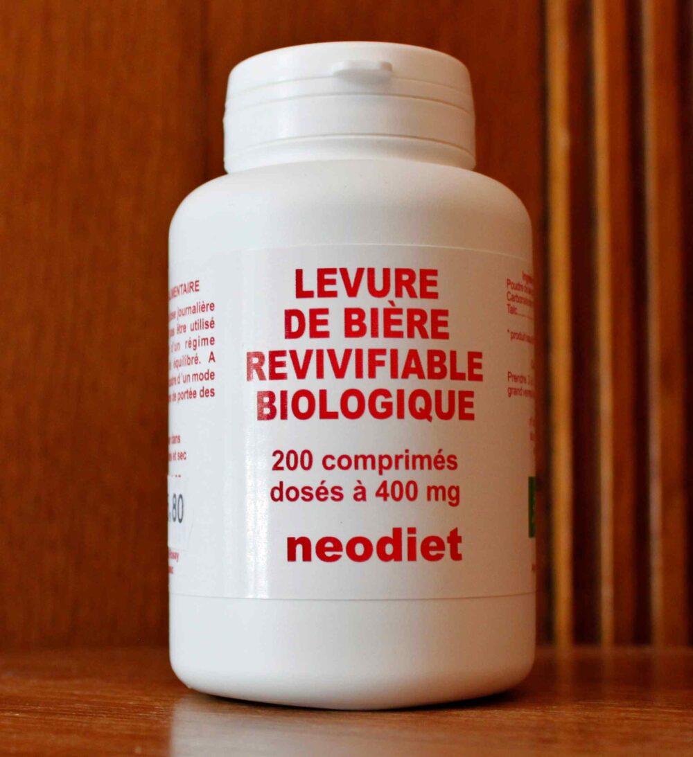 Levure de bière revivifiable - 200 comprimés - Néodiet