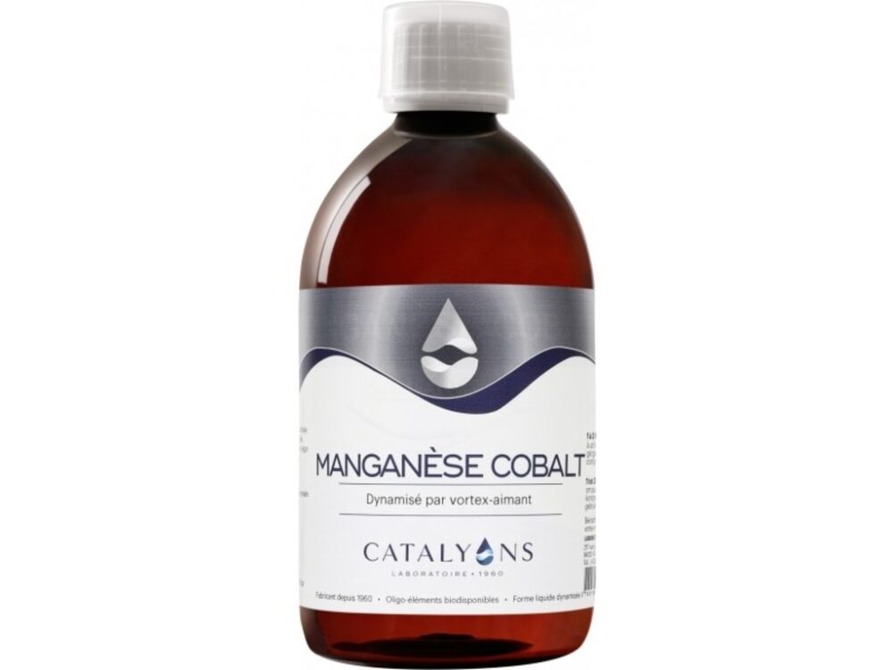 Manganèse cobalt - 500 ml - Catalyons - Les oligo-éléments et minéraux