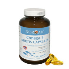 Oméga 3 Arktis DHA - 120 capsules - Norsan