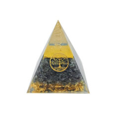 Orgonite Labradorite Arbre de vie - Pyramide - Omsae