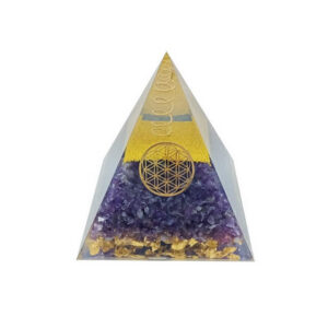 Orgonite Pyramide Améthyste - Omsae