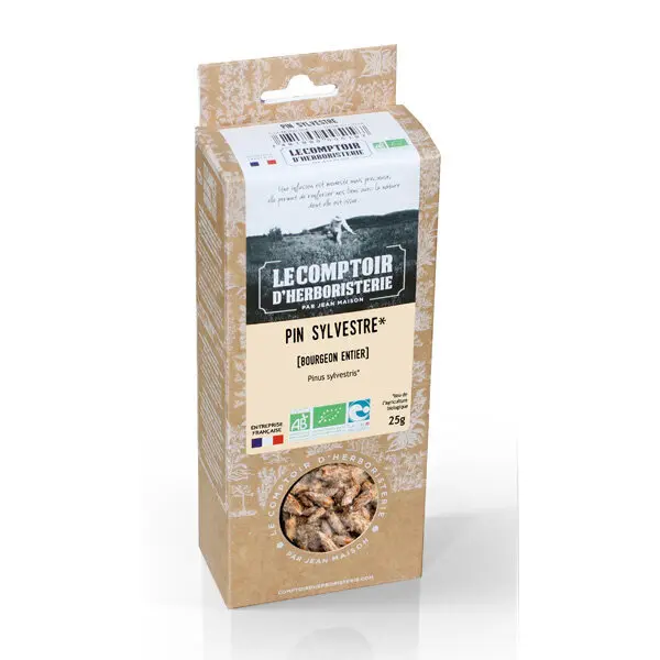 Bourgeons de pin sylvestre - vrac 25 g - Le comptoir d'herboristerie