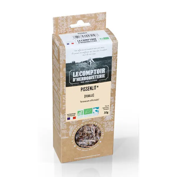 Pissenlit feuille bio - 30 g vrac - Le comptoir d'herboristerie - Detox - Foie